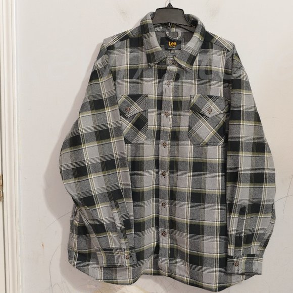 shirt jacket bonded with thermal lining Lee - Picture 2 of 9